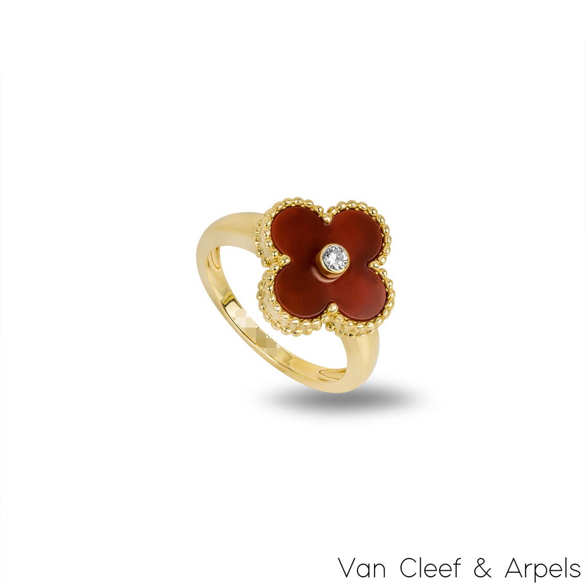 Vintage Alhambra ring 18K yellow gold - Van Cleef & Arpels